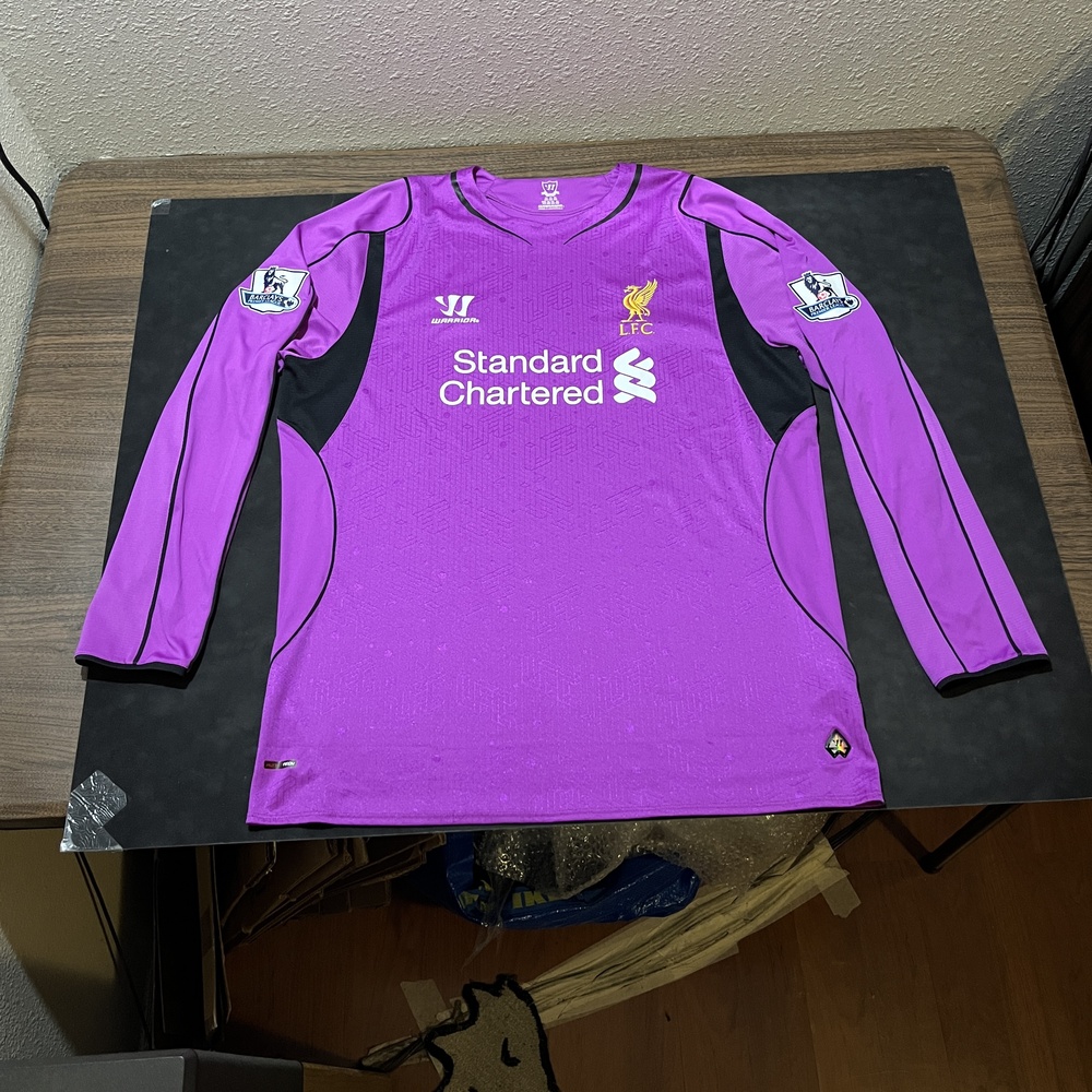Liverpool Goalkeeper Jersey Mens 2XL Premier League Soccer Warrior LFC